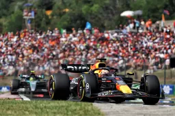 Watch Verstappen and Hamilton crash together during the Hungarian GP