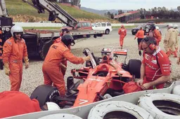 Samenvatting zesde testdag: Raikkonen crasht, Verstappen valt uit!