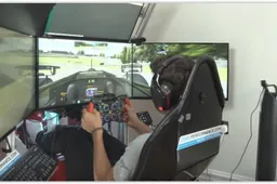 Lando Norris in zijn natuurlijke habitat