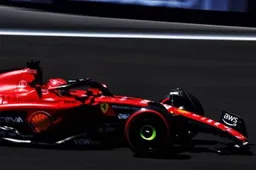 Leclerc takes second pole position in weekend despite hard crash