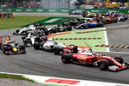 Dit is de bizarre startopstelling voor de Italiaanse Grand Prix!