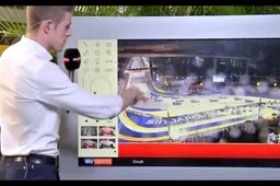 Video: Sky Sports analyseert de startcrash in Singapore