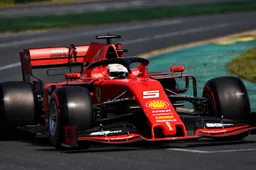 Vettel over enorm gat met Mercedes: ''Ik maak me niet bepaald zorgen''