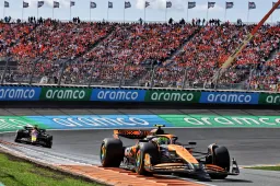 Paliza de Norris a Verstappen, gran podio de Leclerc: Resultados del GP de Holanda 2024 de F1