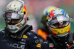 Verstappen en Perez bespreken de race in eerste cooldown-room sinds 2019