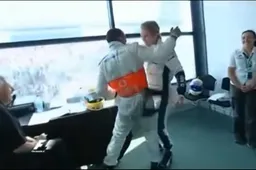 Video: Toen Hamilton en Rosberg nog dikke vrienden waren...