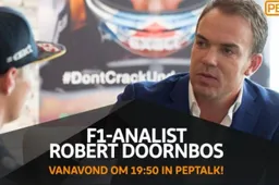 KIJKTIP: Robert Doornbos en Max Verstappen bij Peptalk