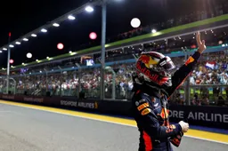 Verstappen wint in Singapore: Odd van maar liefst 41(!)