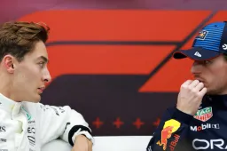 Russell snaps back at Verstappen: 'I wasn't going to be bullied around'