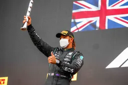 Hamilton surprised by podium: 'Didn't expect this'.