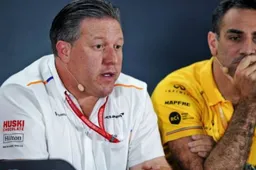 Zak Brown wins a tour of the Red Bull factory