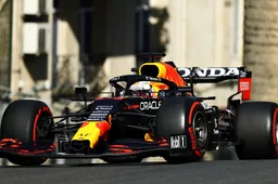 Vrijdag in Baku: Red Bull domineert, problemen voor Hamilton en Mercedes
