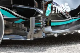 Special Mercedes floor design also spotted at Aston Martin, not Red Bull