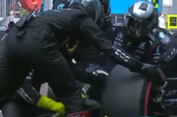 Drama voor Mercedes: Bottas verliest zekere podiumplek door foute pitstop