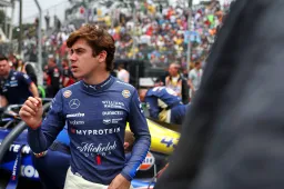 Colapinto wants to beat every teammate: 'Whether that's Verstappen or Zhou'