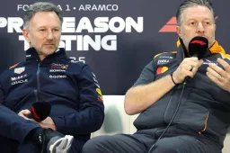 Horner insulta Brown, mas a Neflix não mostrará isso em Drive to Survive
