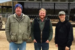 Oscar Piastri é ridicularizado durante visita à fazenda de Jeremy Clarkson