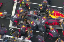 Genieten: Red Bull-crew presteert onmogelijke met snelle reparatie auto Max