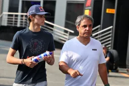 Juan Pablo Montoya and son Sebastián dream of F1: 'He has everything'