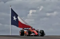 US GP FP1 Results | Ferraris lead, Verstappen ahead of Norris