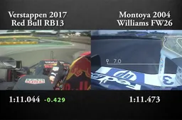 Video: Verstappen vs het 13 jaar oude record van Montoya op Interlagos