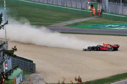 Check out the new images of the blowout of Verstappen in Imola!