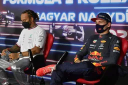 This is how Verstappen congratulated Hamilton on his pole position