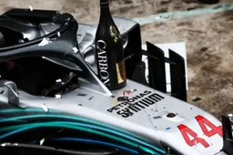 Watch: Mercedes take a bath