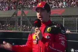 Leclerc booed for crash with Perez: 'I had nowhere to go'