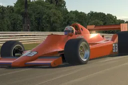 Klassieke oranje livery voor Verstappen in simrace op de woensdagavond