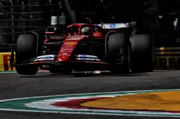 Verstappen est malmené lors de la première séance de FP1, Leclerc réalise le meilleur temps à Imola