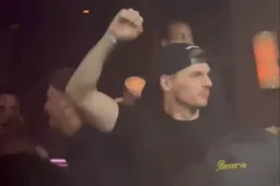 Norris goes wild with Verstappen until late at night at club in Miami