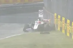 Verstappen's fast lap is cut short by another spin from Mazepin