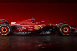 Internautas reagem positivamente à nova pintura da Ferrari para 2024