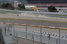 Williams staakt tweede testdag na de spin van Stroll