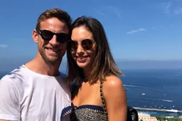 Voormalig wereldkampioen Jenson Button wordt vader