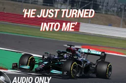 Hamilton legt schuld bij Verstappen: 'Hij stuurde op me in!'