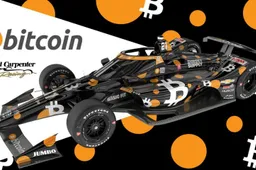 Rinus van Kalmthout krijgt unieke 'Bitcoin-livery' voor de Indy 500