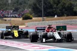 Kimi Raikkönen heeft genoten van zijn race op Paul Ricard