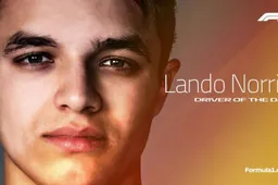 Lando Norris verkozen tot Driver of The Day van GP Frankrijk