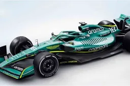 Car presentation from Aston Martin already shows a lot of detail on the AMR22