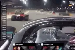 Hamilton verontschuldigde zich bij inhalen Leclerc