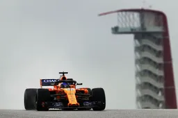 McLaren vervangt 'geweldige nieuwe neus' in Austin