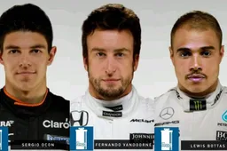 LOL! De grote Formule 1 coureurs mashup!