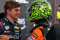 Norris começa a brigar regularmente com Verstappen