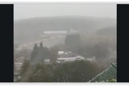 Ondertussen op Spa-Francorchamps... sneeuw!