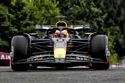 Verstappen analiza el viernes en Bélgica: "Empezó bien, luego menos"
