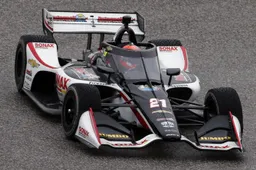 Van Kalmthout maakt de meeste meters tijdens zijn debuut in de IndyCar