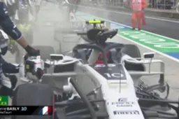 Honda-motor van Gasly begeeft het opnieuw: AlphaTauri-coureur eerste uitvaller