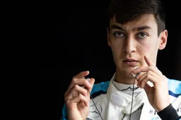 Russell: Pitwall crash 'not my fault'